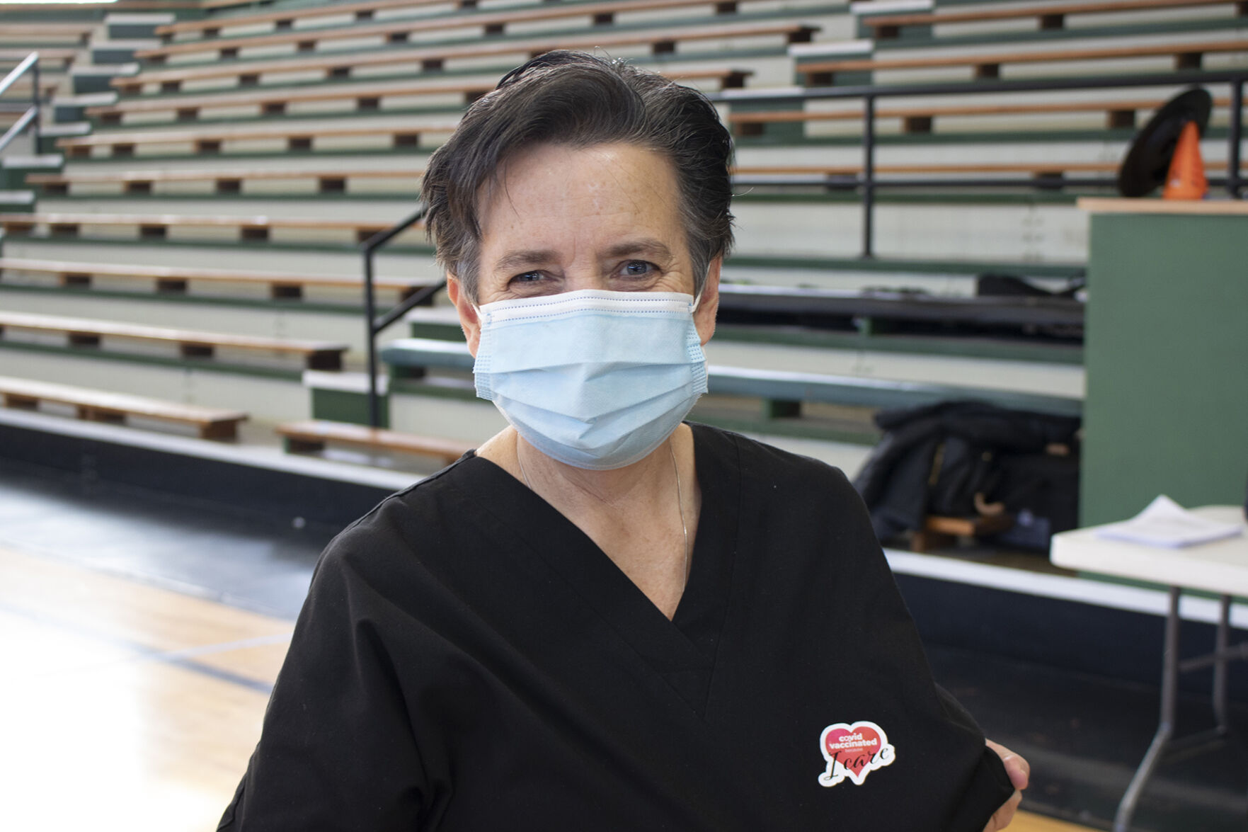 Margaret Mary Health administers COVID-19 vaccine